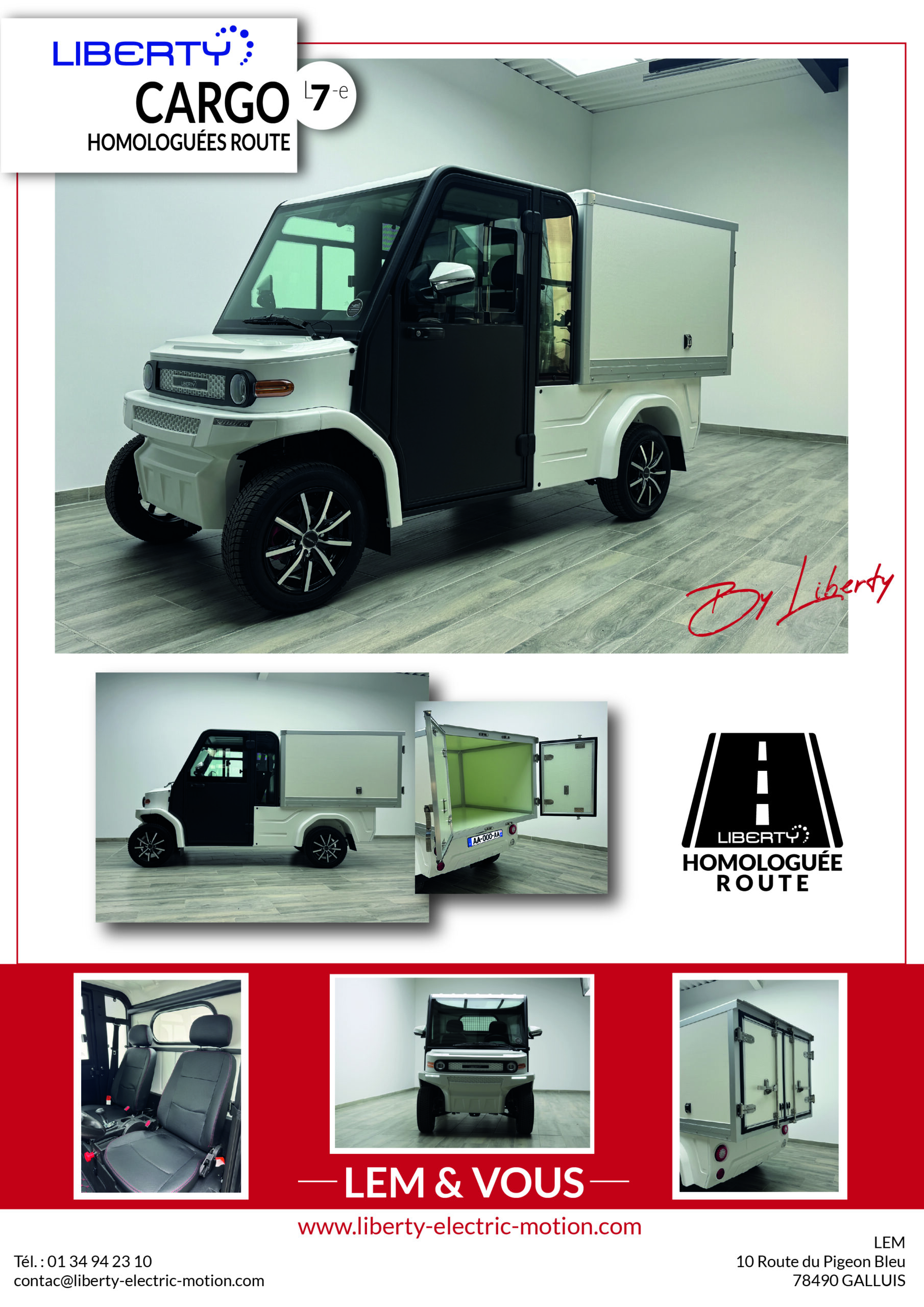 plaquette HOMOLOGUÉ – CARGO