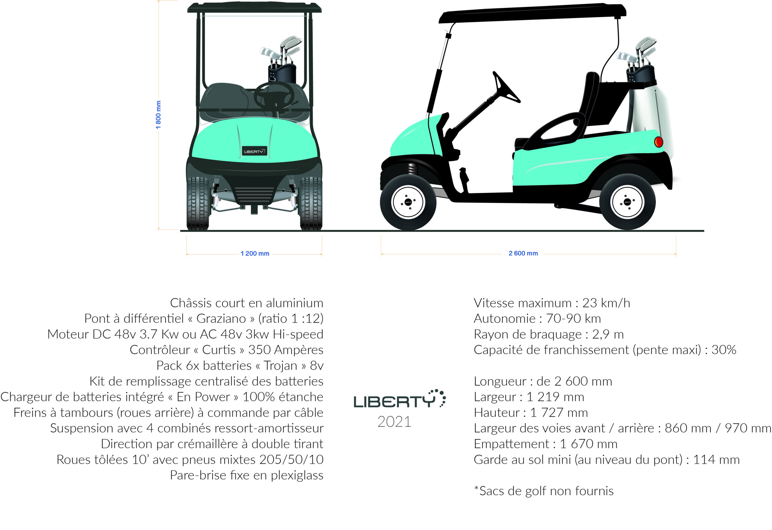 plaquette GOLF
