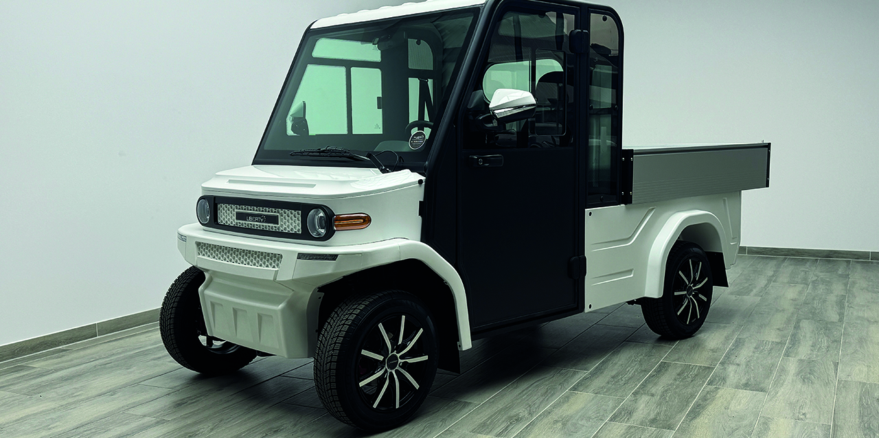 golfette HOMOLOGUÉ – BENNE rectangle