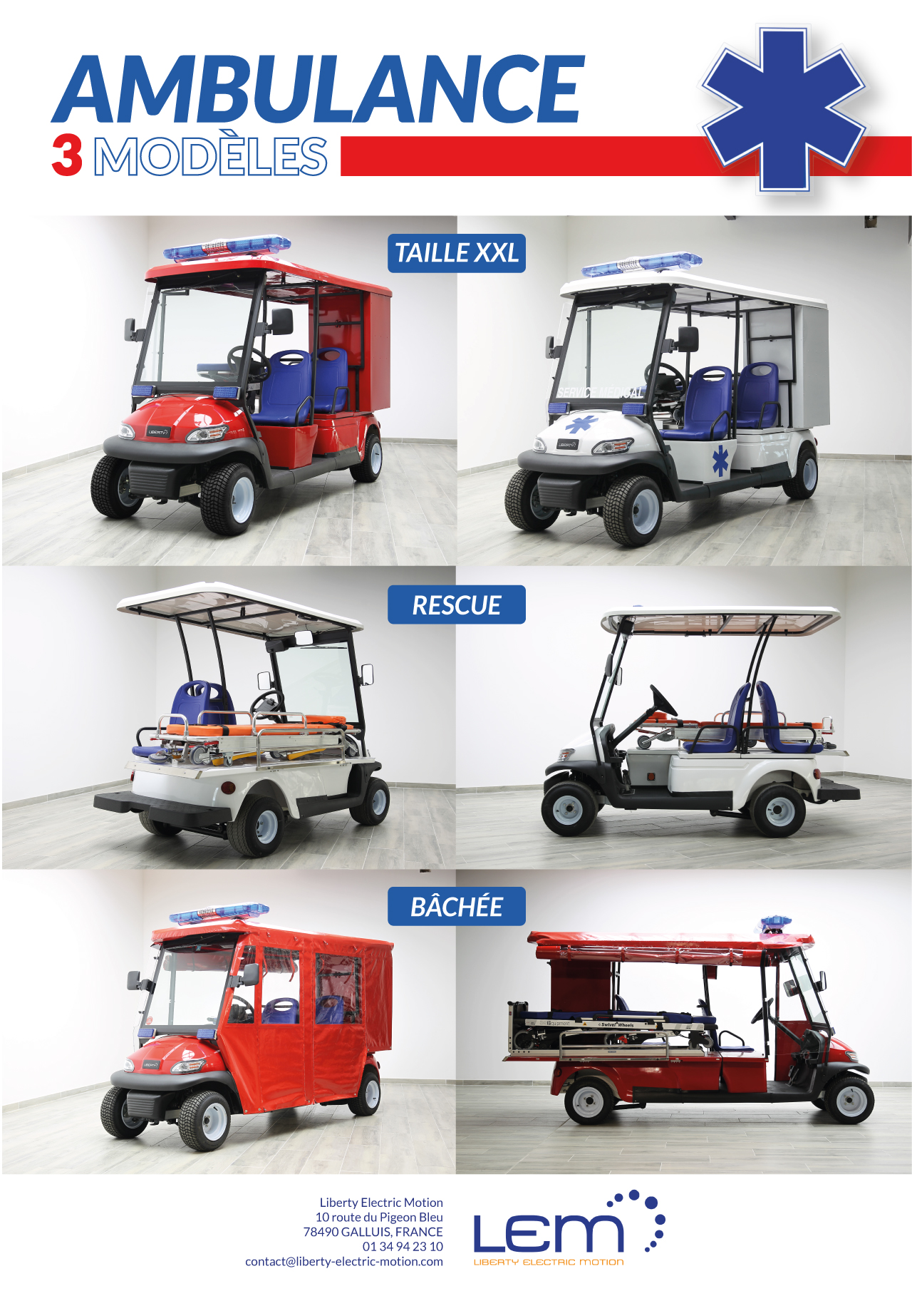 plaquette AMBULANCE / RESCUE