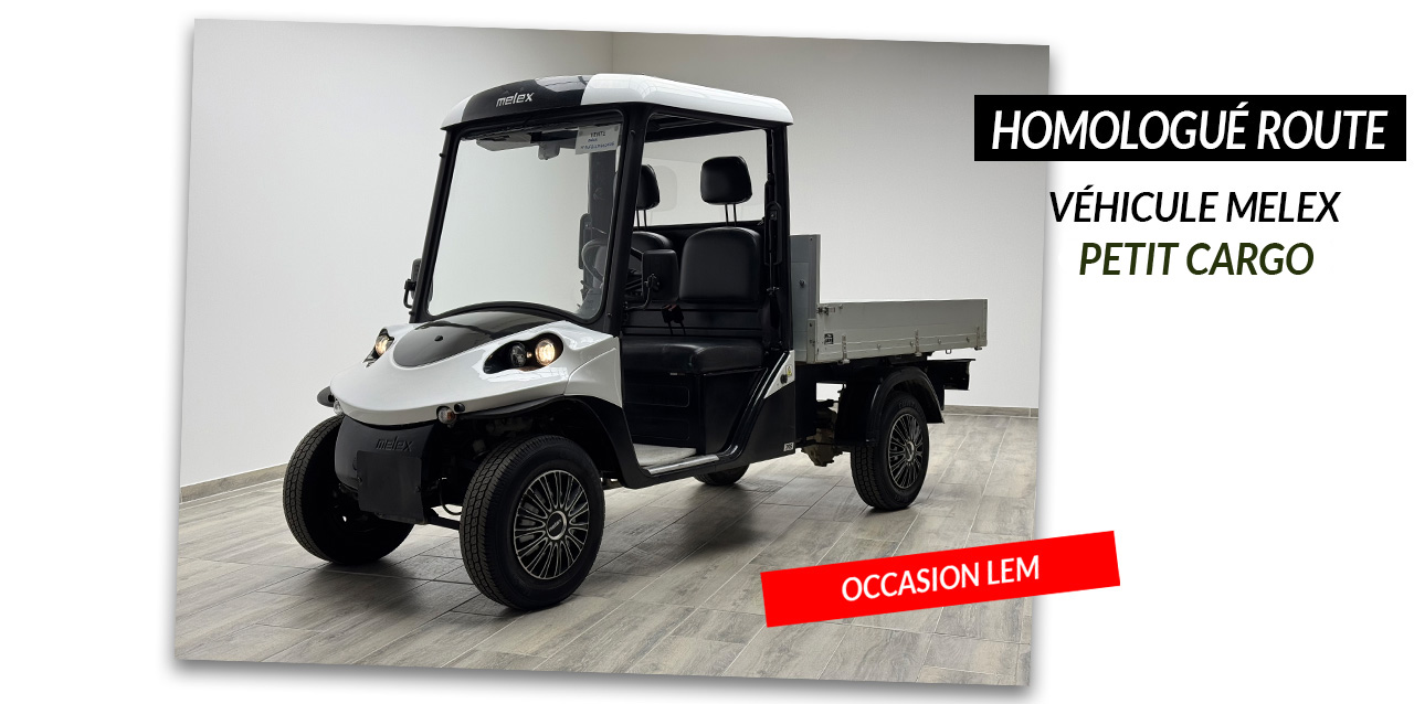 golfette MELEX GRANDE BENNE rectangle