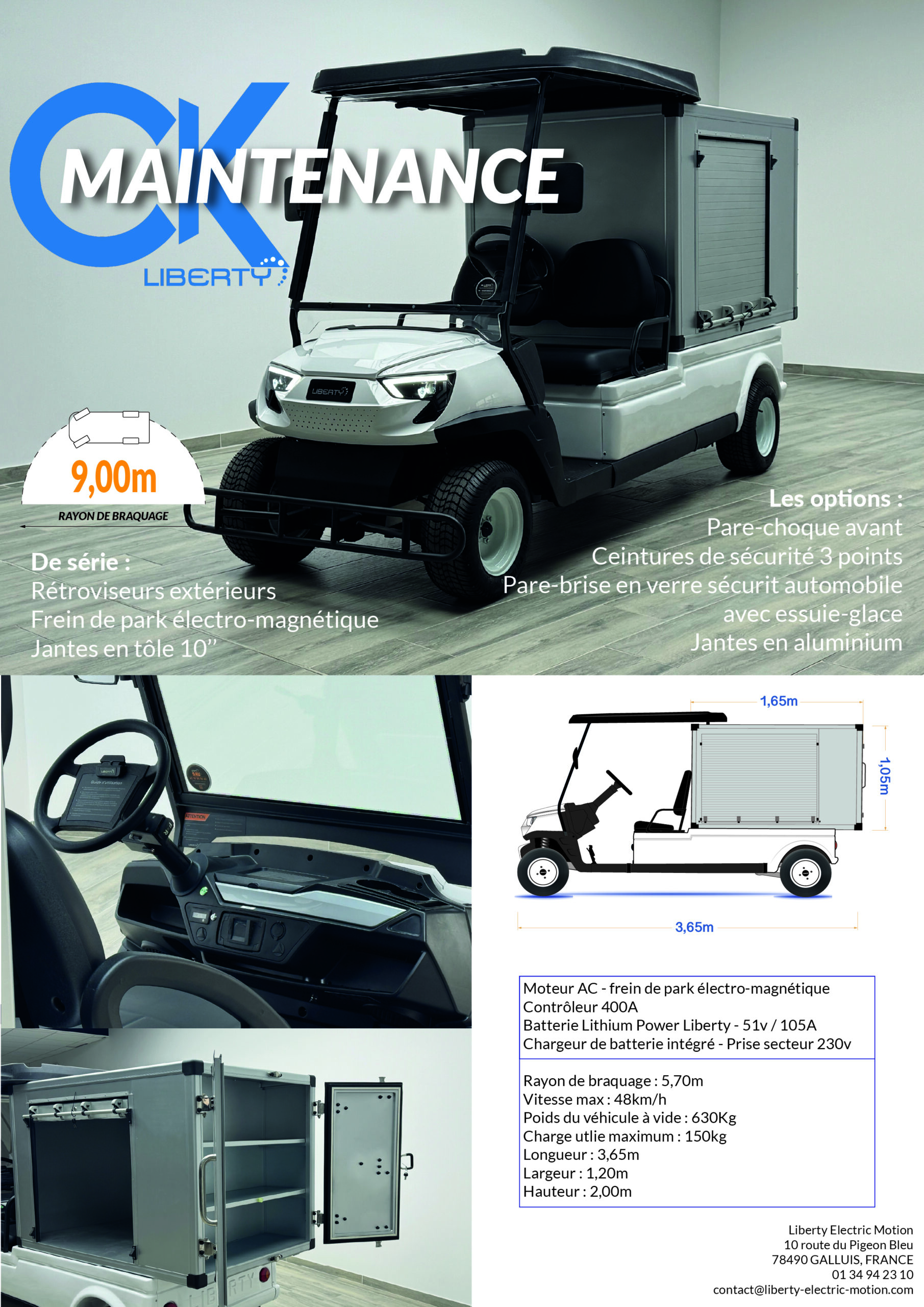 plaquette CK MAINTENANCE