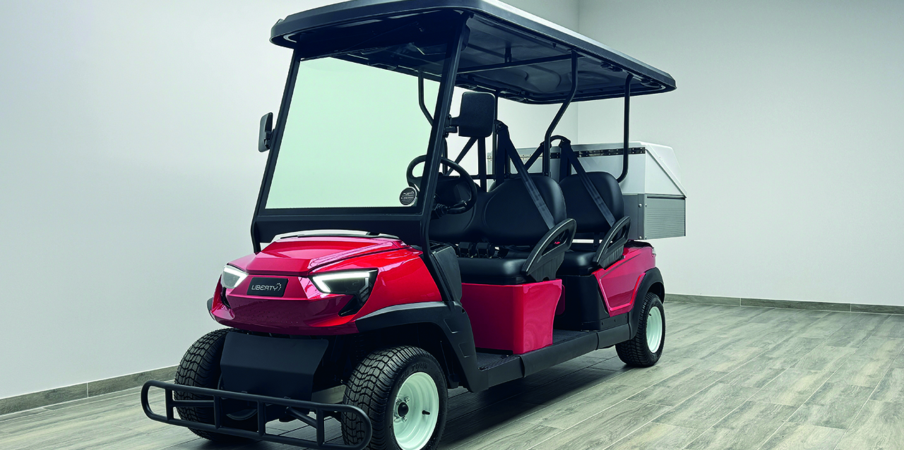 golfette COVERBOX + 4 PLACES rectangle