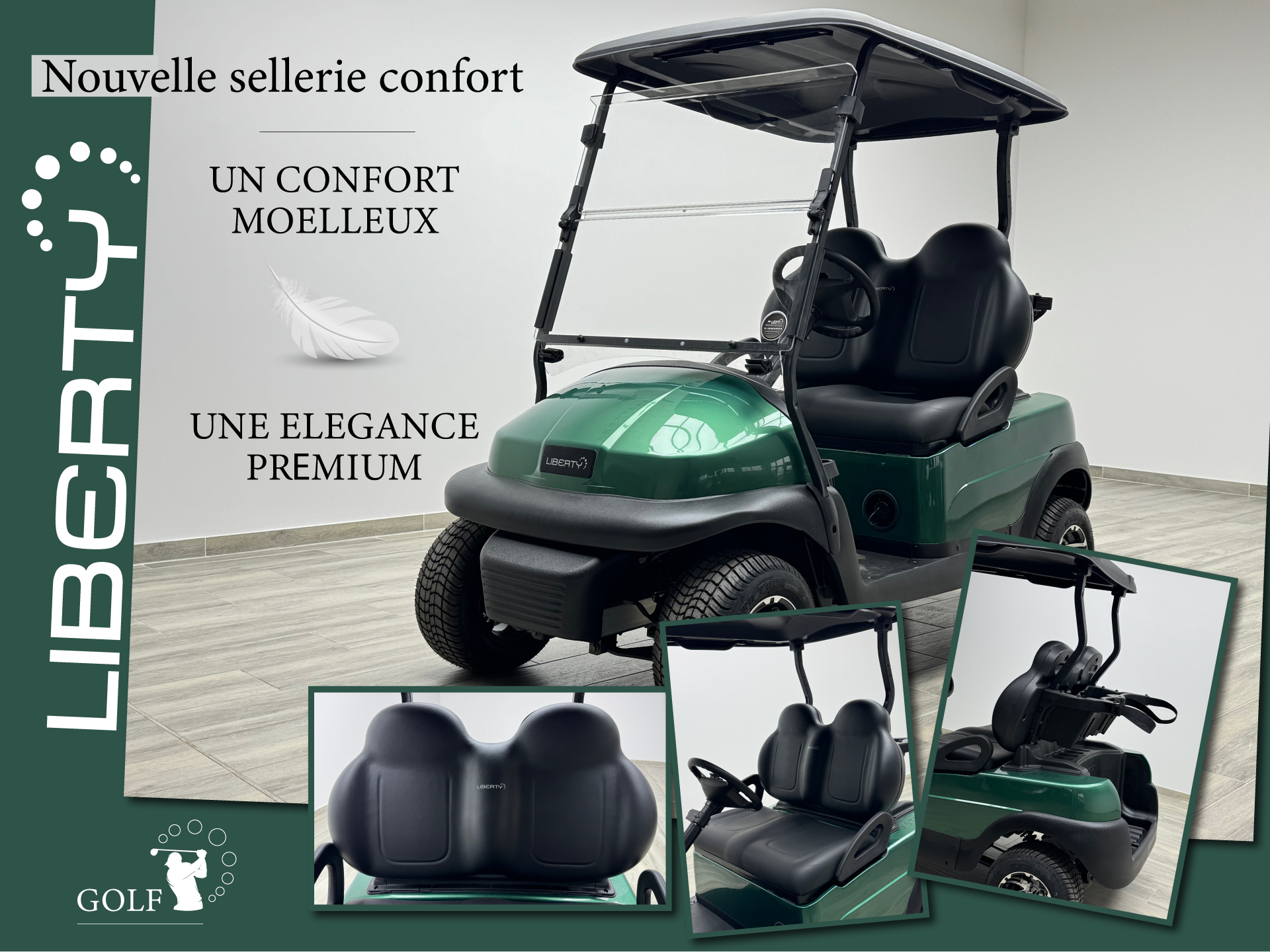 plaquette GOLF PREMIUM